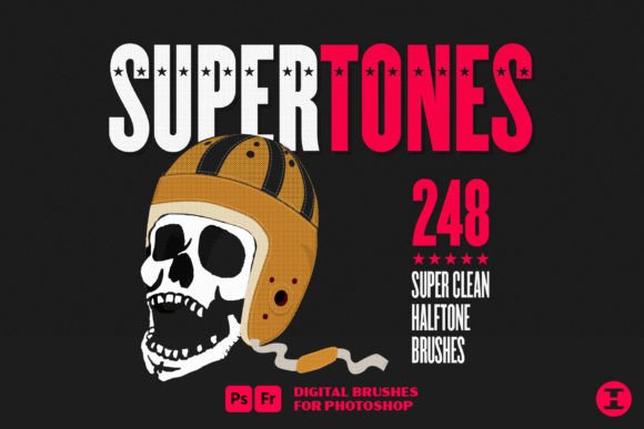 Exploring Supertones Halftone Photoshop Brushes: A Creative Revolution