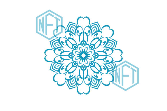Mandala Henna Decoration Design
