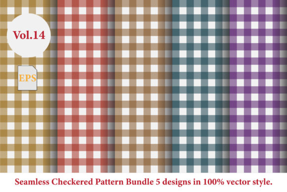 Pattern Plaid Classic Checkered Vol.14