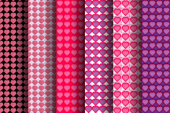 Seamless Valentine’s Day Heart Pattern