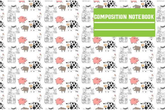 Unicorn Composition Notebook: A Digital Design Resource for Creative Projects